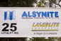 Alsynite front signage